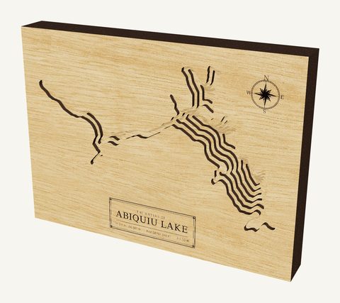 Abiquiu Lake wood map