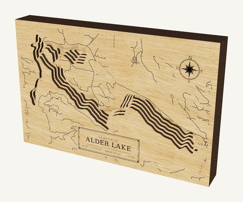 Alder Lake wood map