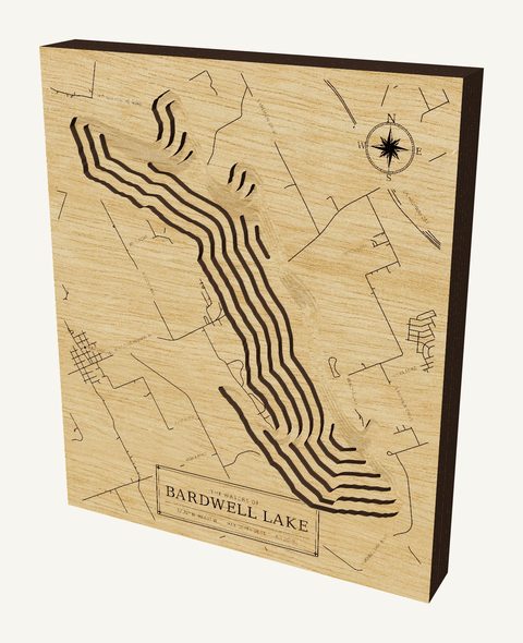 Bardwell Lake wood map