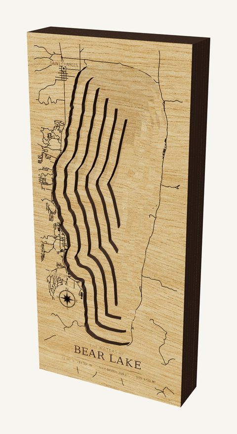 Bear Lake wood map