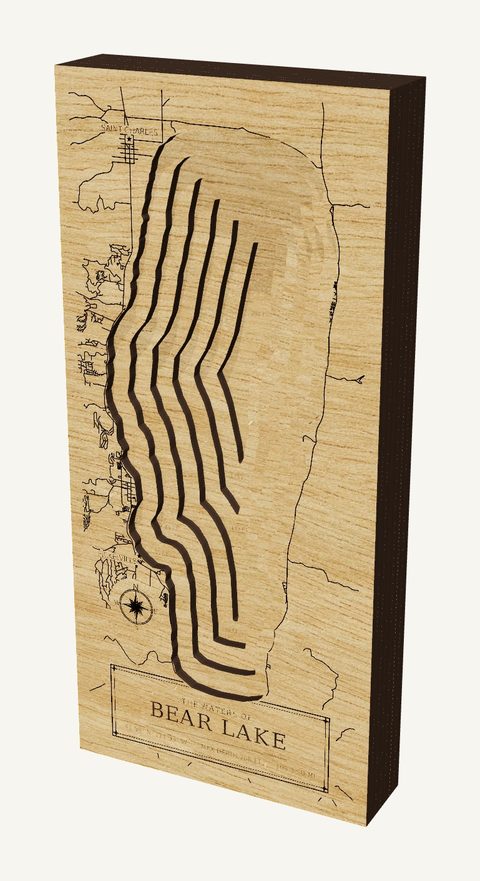 Bear Lake wood map