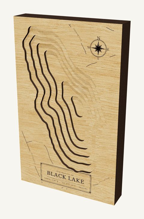 Black Lake wood map