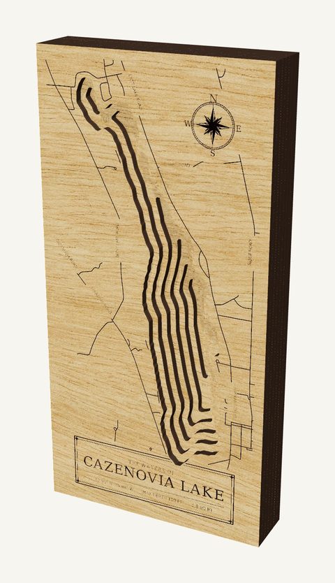 Cazenovia Lake wood map