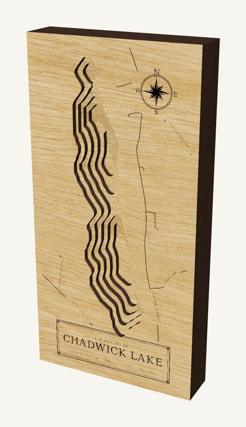 Chadwick Lake wood map