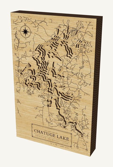 Chatuge Lake wood map