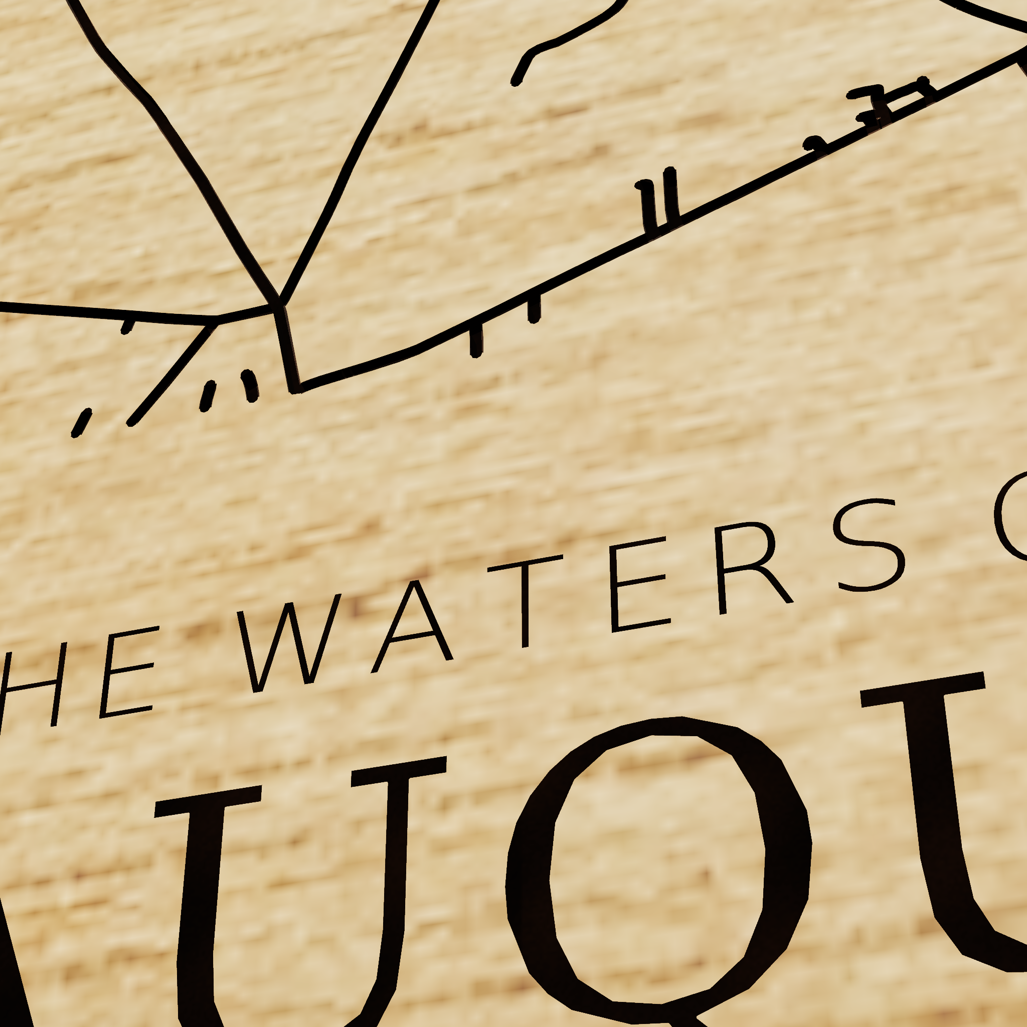 Chautauqua Lake map, title view