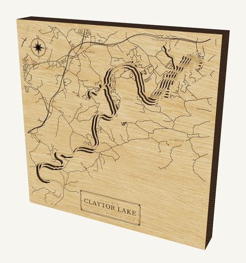 Claytor Lake wood map