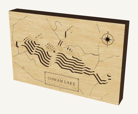 Cowan Lake wood map