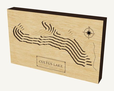 Cultus Lake wood map