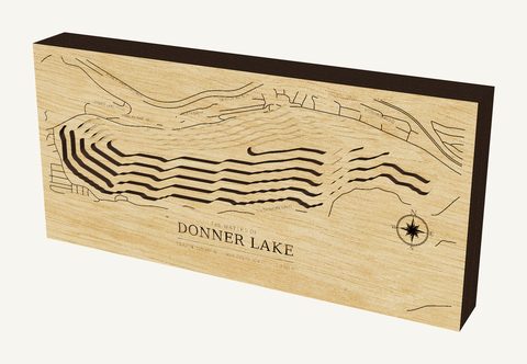 Donner Lake wood map