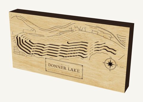 Donner Lake wood map