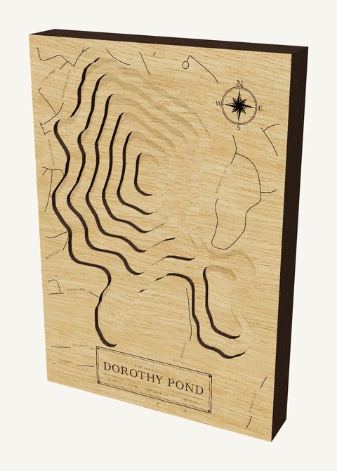 Dorothy Pond wood map