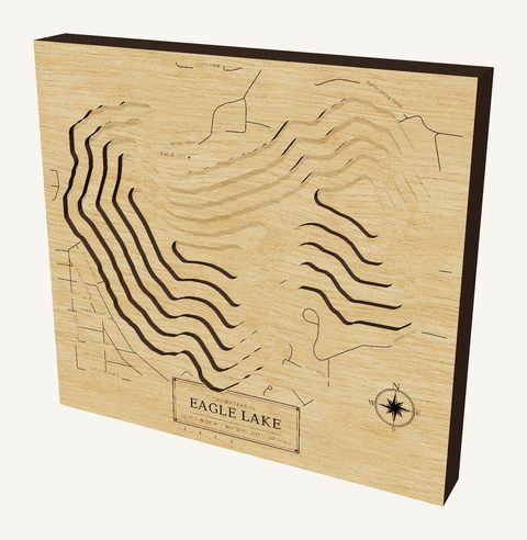 Eagle Lake wood map