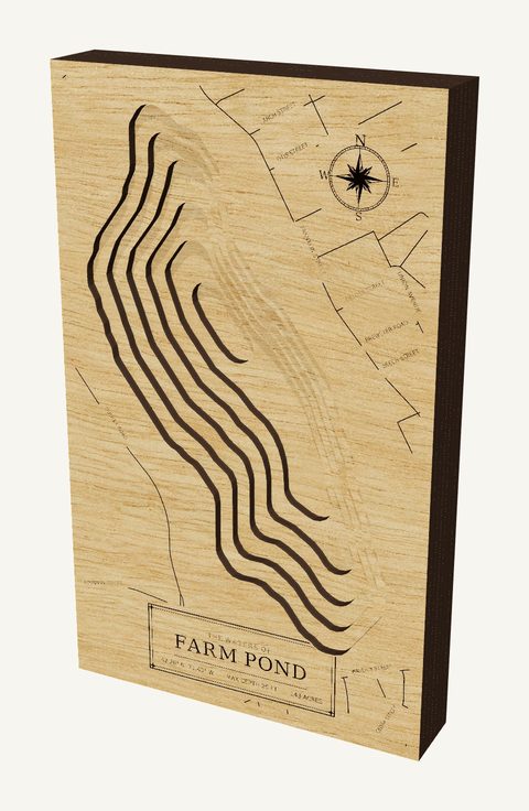 Farm Pond wood map