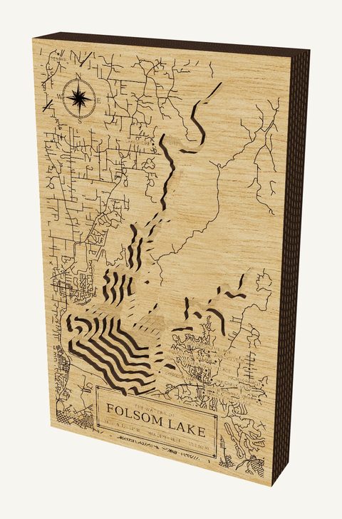 Folsom Lake wood map