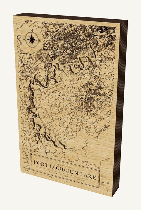 Fort Loudoun Lake wood map