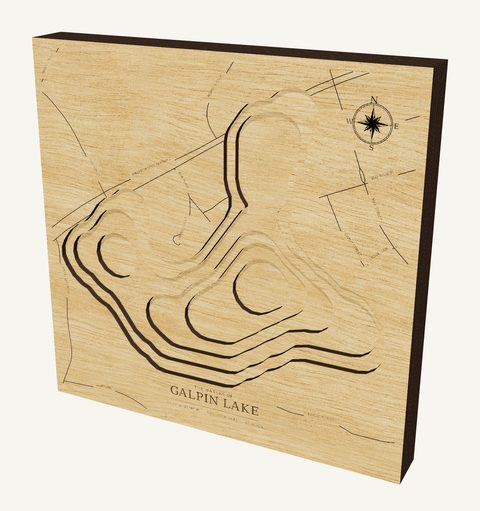 Galpin Lake wood map