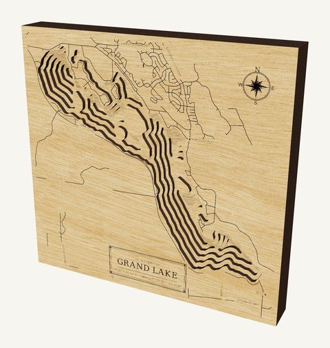 Grand Lake wood map