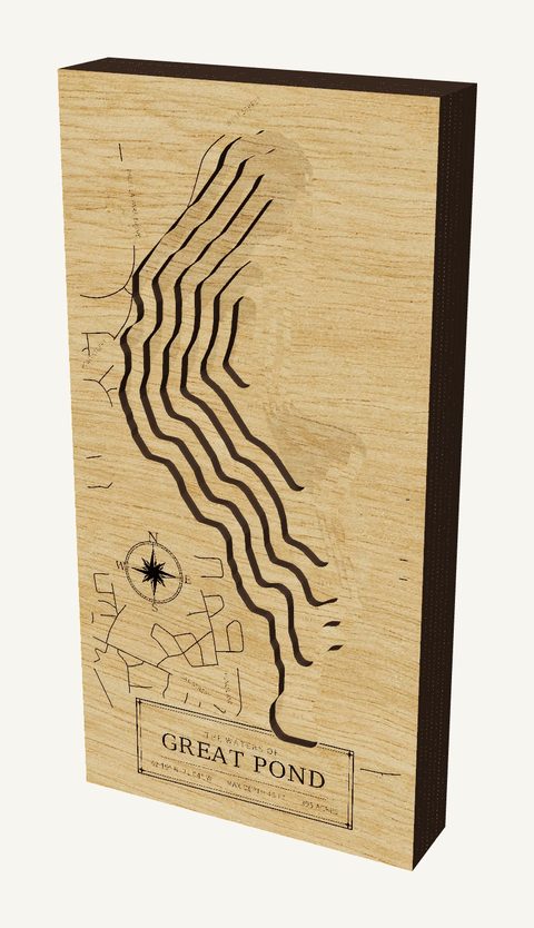 Great Pond wood map