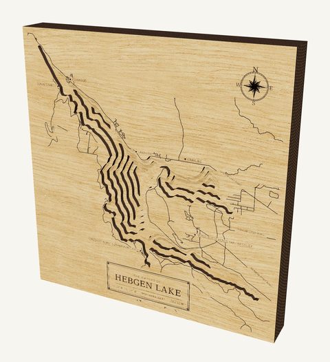 Hebgen Lake wood map