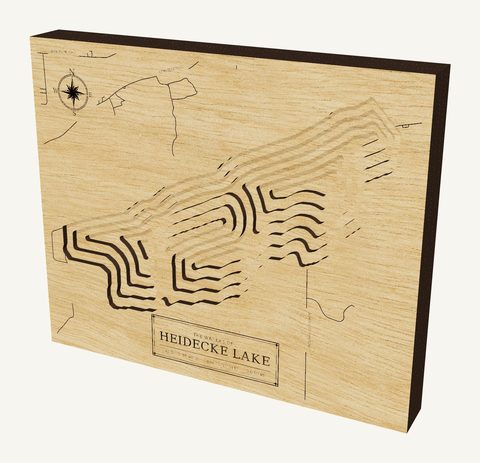 Heidecke Lake wood map