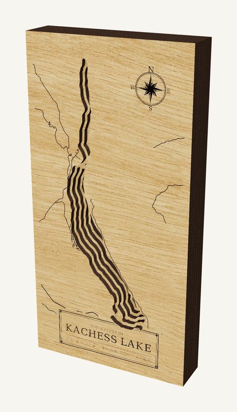 Kachess Lake wood map