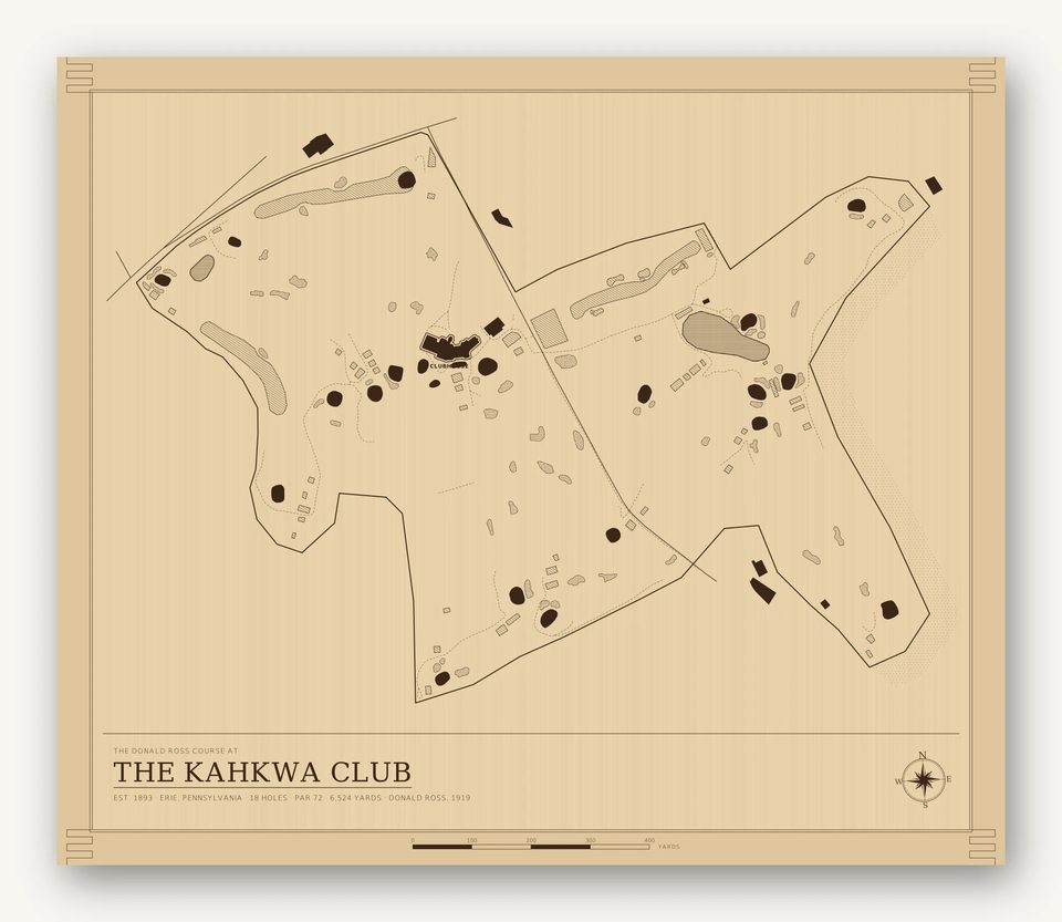The Kahkwa Club map, card view