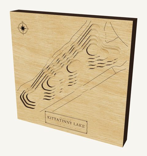 Kittatinny Lake wood map