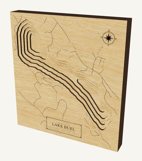 Lake Buel wood map