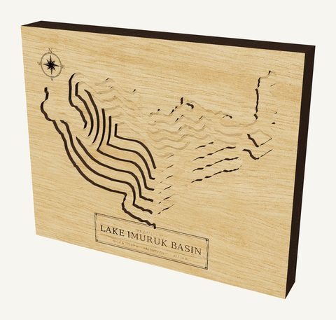 Lake Imuruk Basin wood map