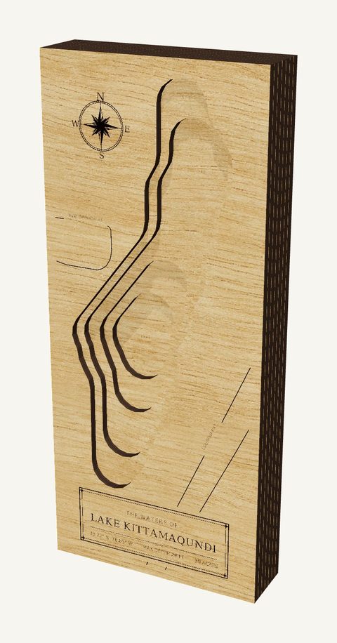 Lake Kittamaqundi wood map