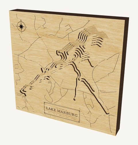 Lake Marburg wood map