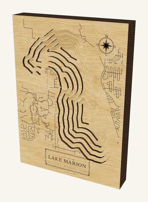 Lake Marion wood map