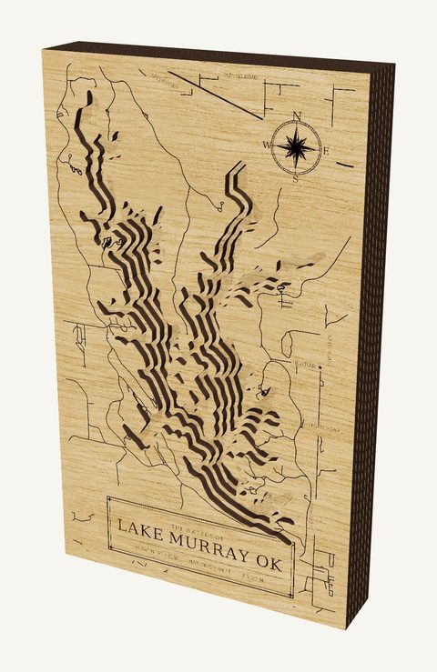 Lake Murray wood map
