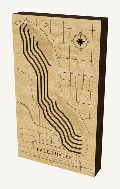 Lake Phalen wood map