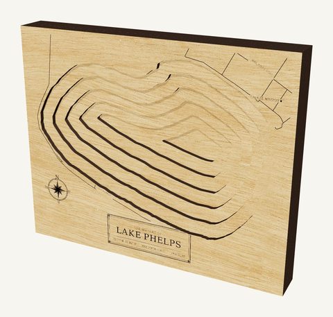 Lake Phelps wood map