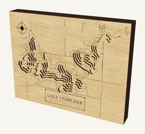 Lake Templene wood map