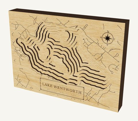 Lake Wentworth wood map