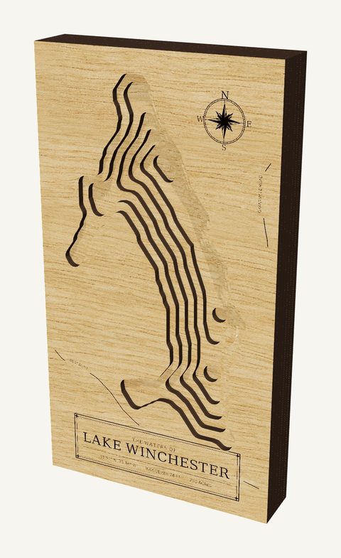Lake Winchester wood map
