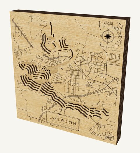 Lake Worth wood map