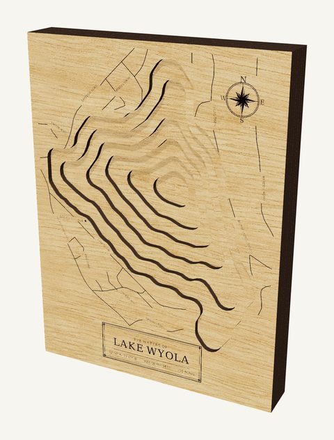 Lake Wyola wood map