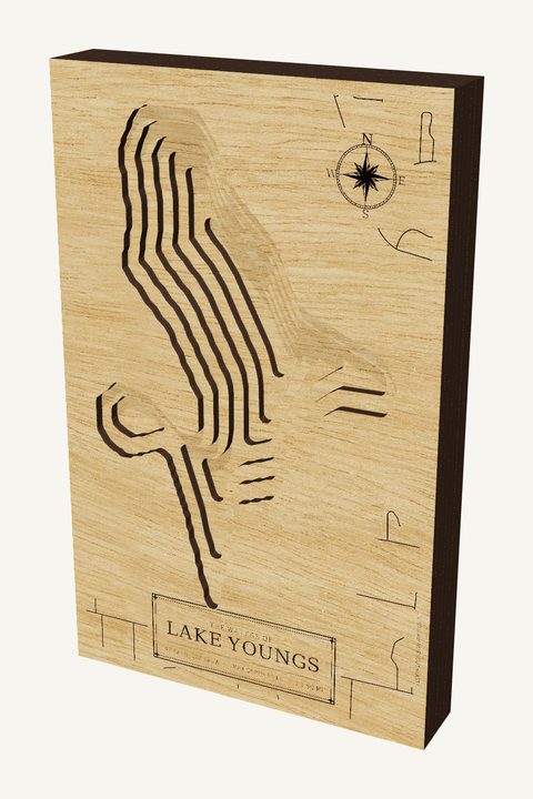 Lake Youngs wood map