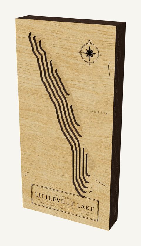 Littleville Lake wood map