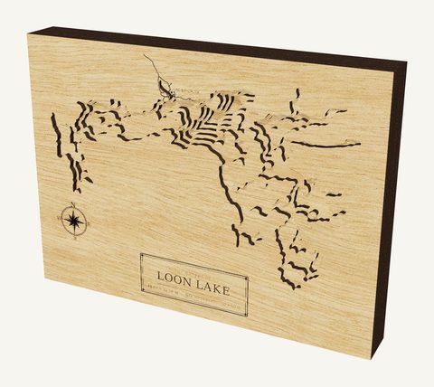 Loon Lake wood map