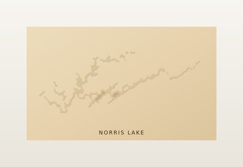 Norris Lake wood map