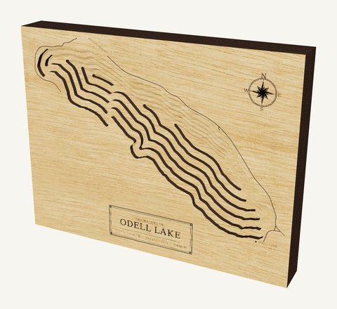 Odell Lake wood map