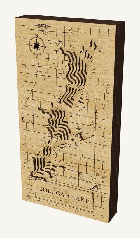 Oologah Lake wood map