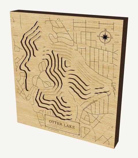 Otter Lake wood map