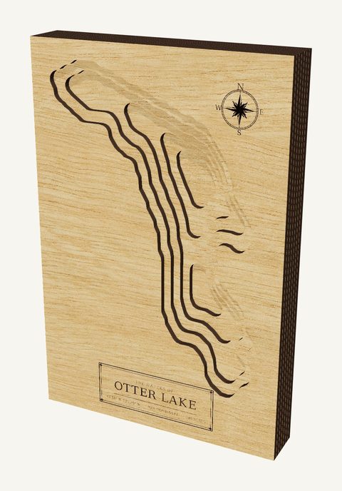 Otter Lake wood map