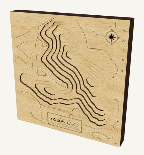 Oxbow Lake wood map